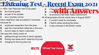 IELTS LISTENING PRACTICE TEST WITH ANSWERS | 17.09.2021