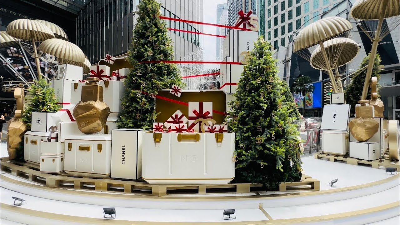 4K60FPS] Pavilion KL Christmas & CHANEL Decorations 2022 (Malaysia