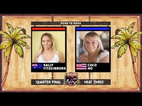 Quaters, Heat 3 - Sally Fitzgibbons vs Coco Ho