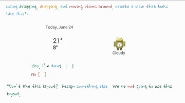 UI Element Quiz - Developing Android Apps