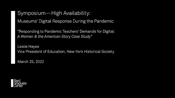 SymposiumHigh Availability (Leslie Hayes)