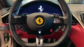 Ferrari Roma \/ Sound Visual Interior \& Exterior Review