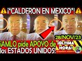 &quot; CALDERON EN MEXICO &quot; ¡ AMLO pide APOYO de EEUU !