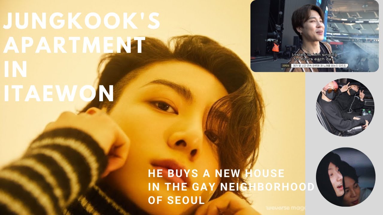 Jungkook New Apartment in Itaewon // (a little Jikook analysis)