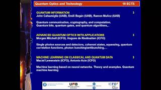 secpho webinar : Master in Photonics | Jordi Mompart (UAB)
