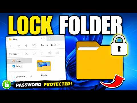 How to Lock & Hide a Folder With a Password in Windows 11/10