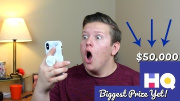 Playing HQ Trivia For $50,000! | Daniel Thomas