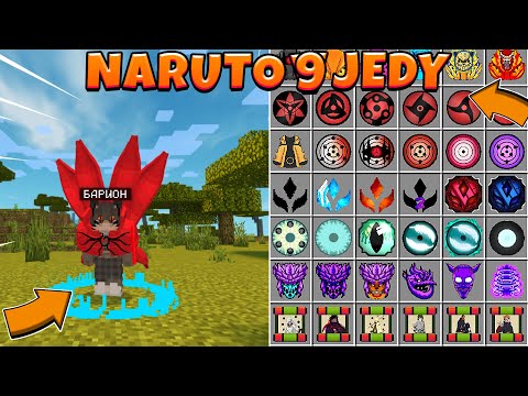 Видео: Самый Лучший мод Naruto JEdy V9(8.5) // Наруто Мод Для Майнкрафт ПЕ!