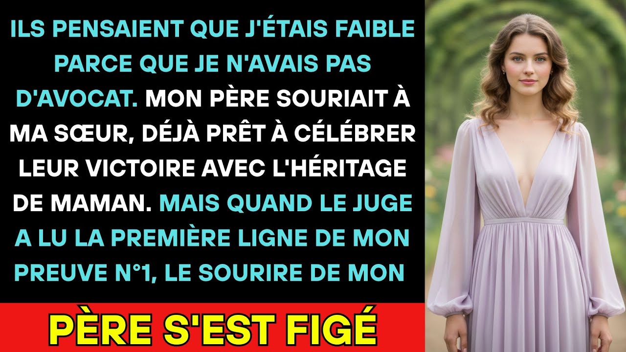 Au Tribunal, Mon Père A Ricané 