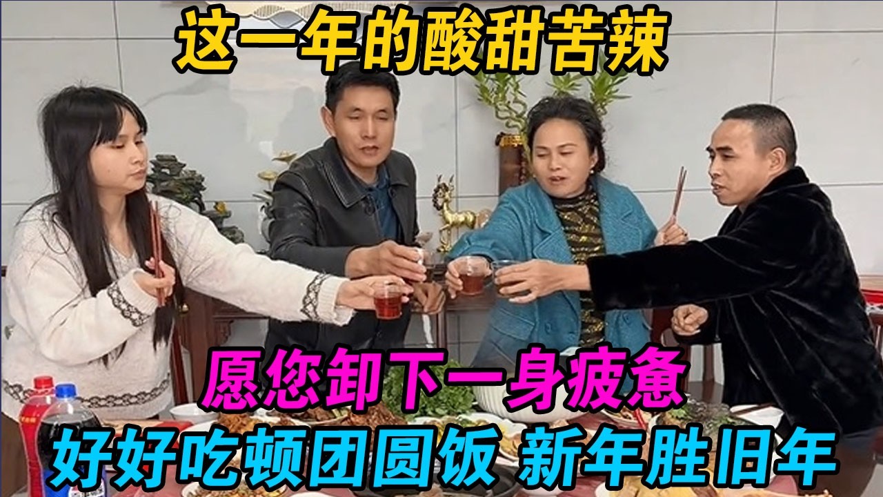 这一年的酸甜苦辣，愿您卸下一身疲惫，好好吃顿团圆饭，新年胜旧年 #小赵紫霞 #小赵 #紫霞 #越南紫霞