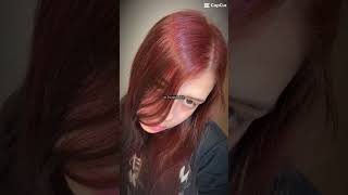 I finally dyed my full hair!!!! #hairdye #hairstyle