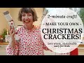 2-minute craft! British Christmas Crackers (easy for kids, zero waste)