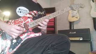 Edward Van Halen : Van Halen - ' On fire '  (solo over backing track/alt.take)