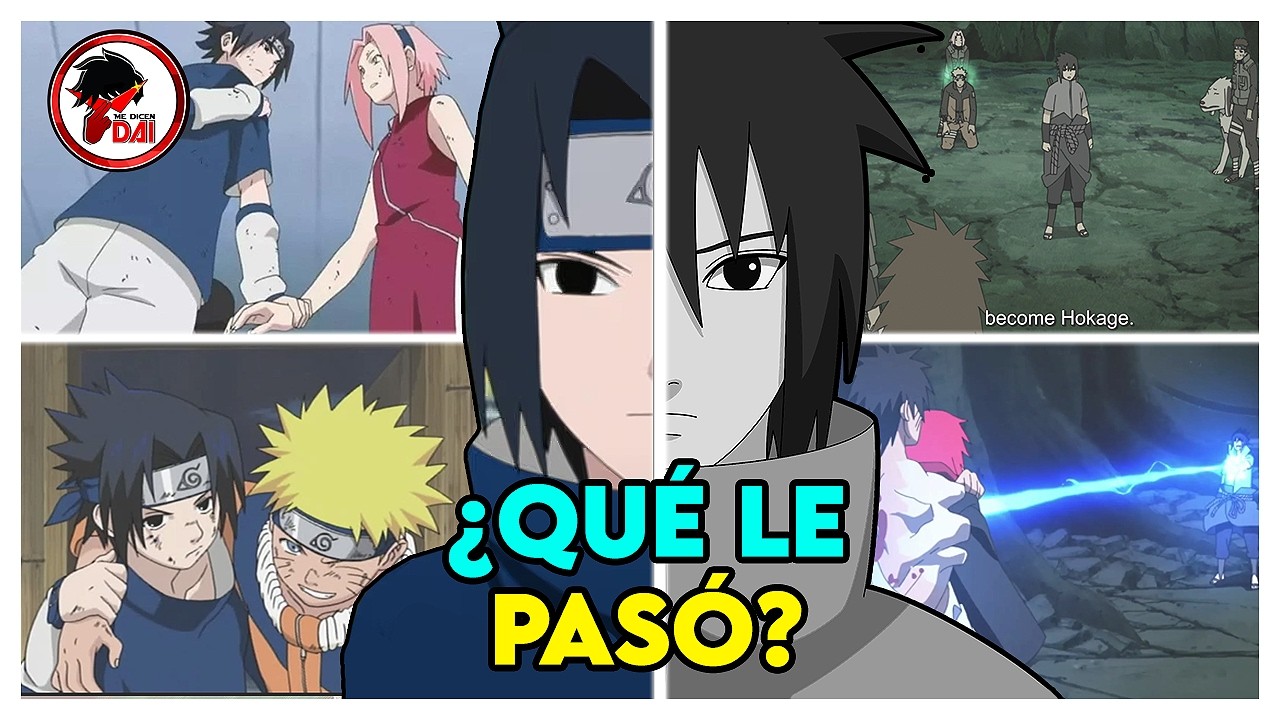 Naruto: Cuando SASUKE era UN BUEN PERSONAJE