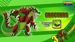 Get FREEE Crocynos | New Legendary #dynamons #dynamonsworld