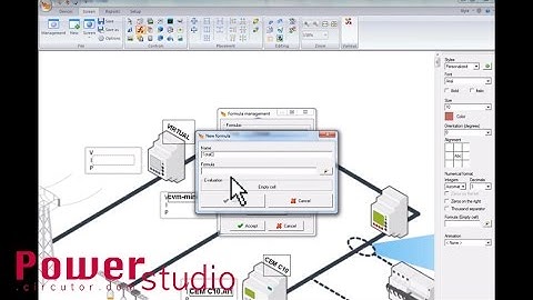 Añadir variables en tiempo real e imágenes condicionales en PowerStudio Scada