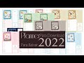 PLANNER 2022 PARA DOWNLOAD, AGENDA 2022