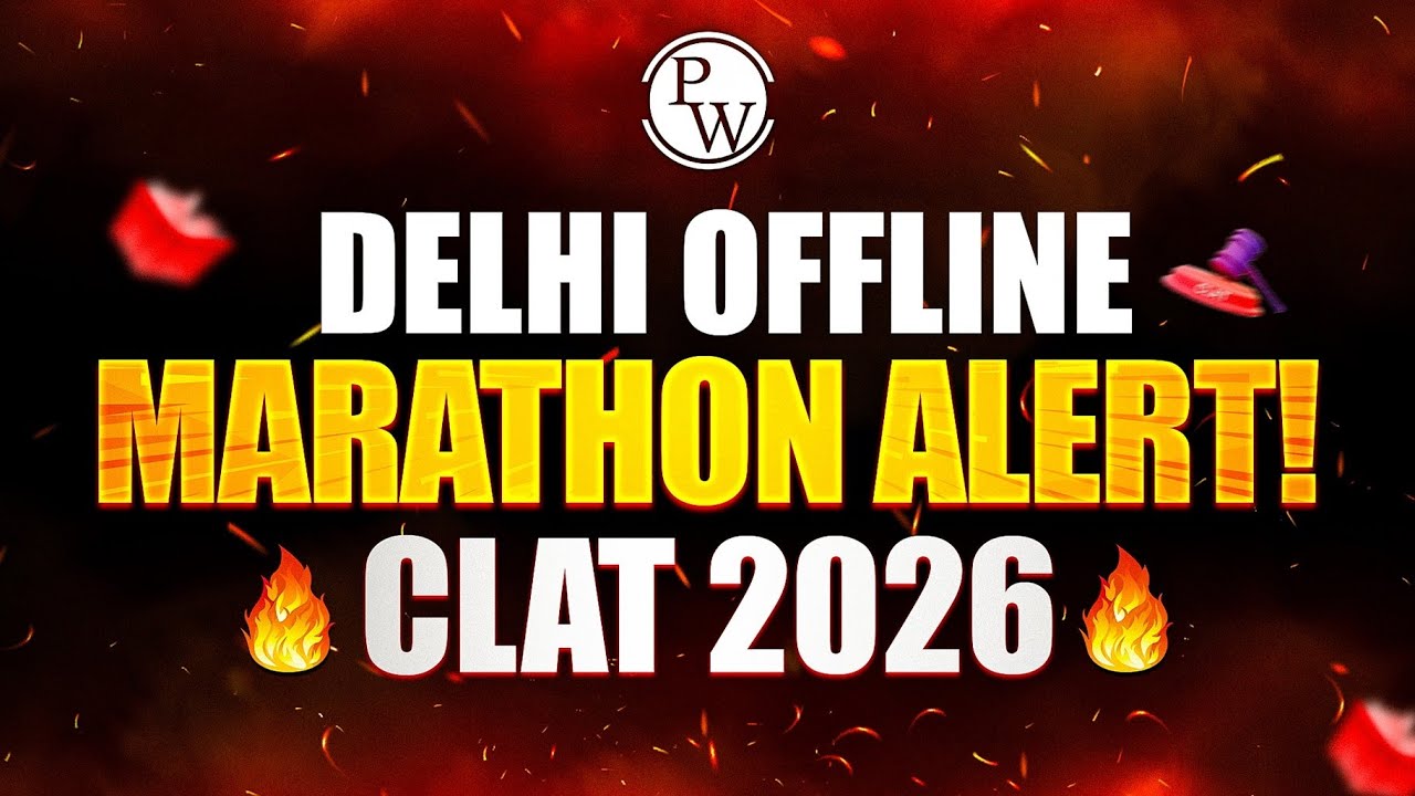 CLAT 2026 Legal & GK Marathon Offline Delhi | CLAT 2026 Offline ...