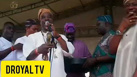 Actor Taiwo Hassan 'Ogogo' makes money rain as k1 drops remarkable performance.