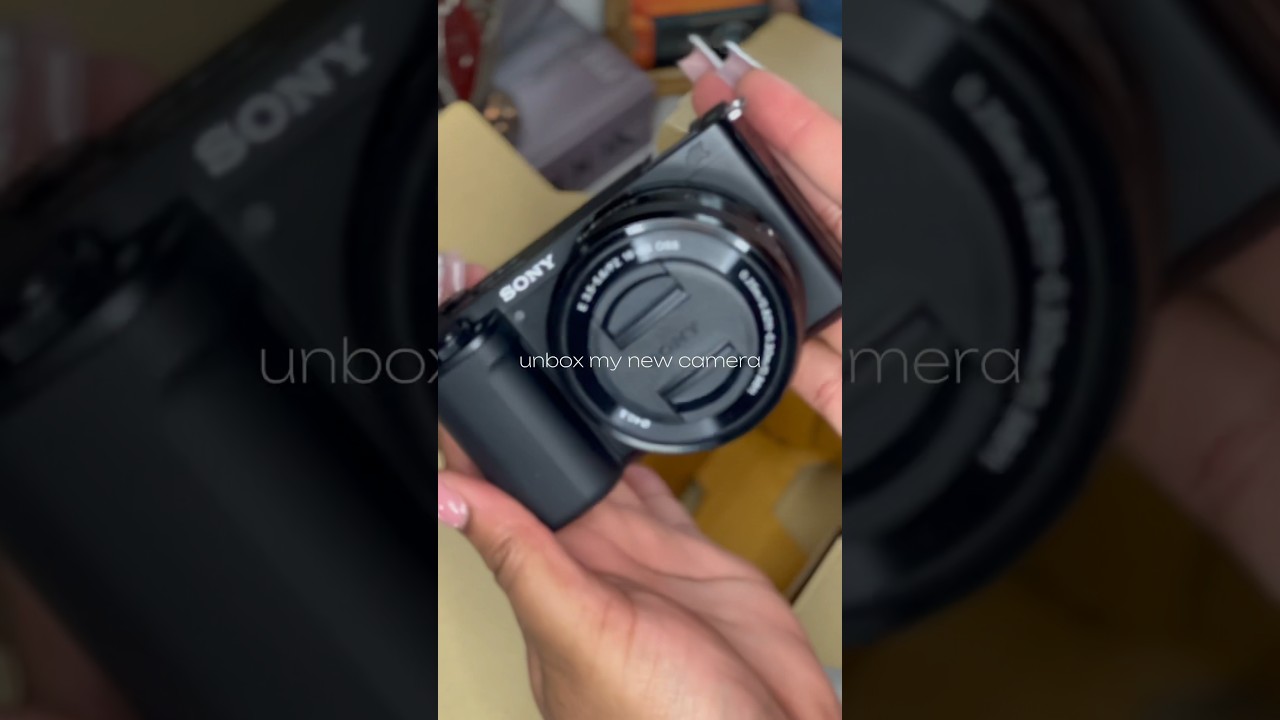Unbox my new camera with me 🥰📷 