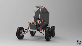 Baja Animation | Team Bratstvo Motorsport | Virtual Vehicle Launch Video | TBR2.0 | VISTAS