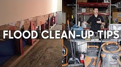 Flood Clean-up - 5 Steps Including Mold Control 