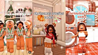 Aesthetic Christmas Outfits Codes for Bloxburg Tiktoks!  ♥️ | Bloxburg Outfit Codes | Roblox