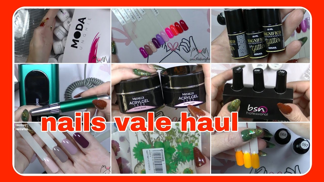 NAIL VALE HAUL 💅🏻💸| SPACCHETTAMENTO NAILS | ALIEXPRESS, MODAUNGHIE, MELODYSUSIE, BSN, MICHELLENAILS