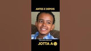 ANTES E DEPOIS DE JOTTA A #famosos #cantor #jottaa #reels #song #cover #music #singer #lyrics #love