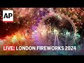 London fireworks 2024: Watch as the U.K. rings in the New Year (full show) image