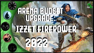 Arena Free Deck Budget Upgrade: Izzet Wizards Firepower Standard 2022 MTGA MTG Magic Arena