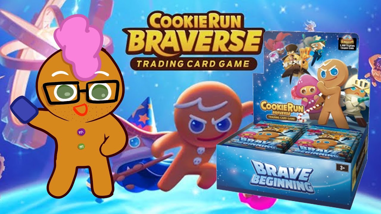 CookieRun Braverse TCG Booster Box Opening!