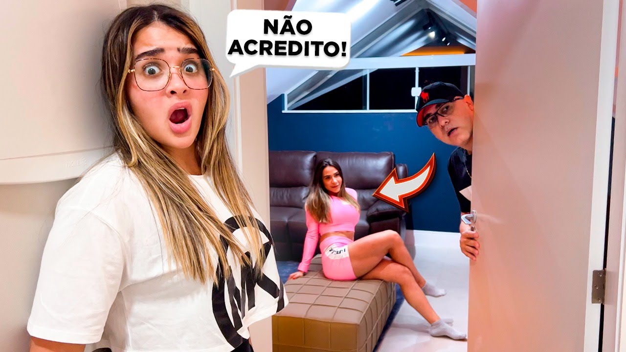 PEGUEI A BABÁ E MEU PAI NO FLAGRA 😡😡😡