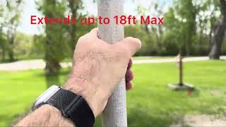 Intellitron AM-2509EX Tripod Stand with Fiberglass Mast 18ft- Unboxing