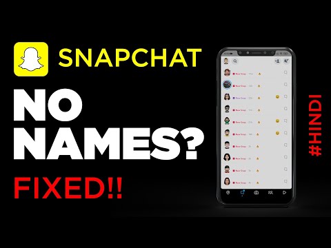 How To Fix - Cant See Names On Snapchat | Dark Mode Not Working On Snapchat | 2021