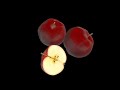 Video Exemplo projetor Holográfico 3D Circle Holograma Maçã partida Apple