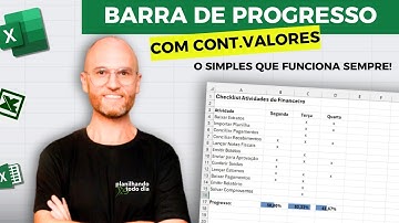 Crie uma Barra de Progresso no Excel Usando Porcentagens (Passo a Passo)