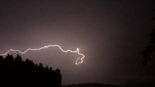 (Flash Warning) Lightning - Nasheed by Ahmad Al Muqit (slowed + reverb, with thunder)