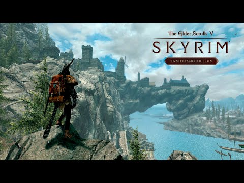 Видео: Skyrim AE - Легенда, Выживание и Лучник! 30 Солитьюд.