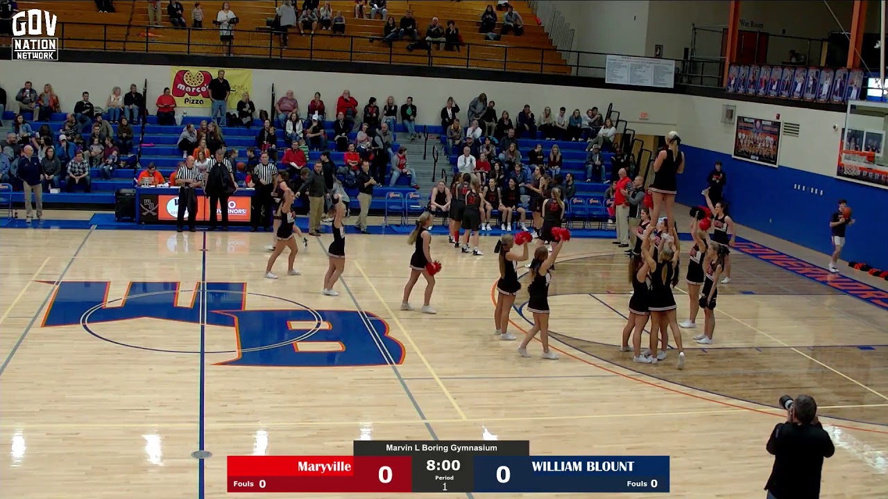 2018 Varsity Basketball Maryville vs William Blount YouTube