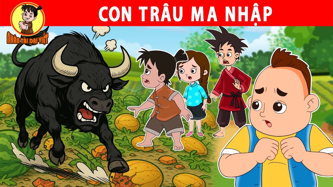 CON TRÂU MA NHẬP - Nhân Tài Đại Việt - Phim hoạt hình - Truyện Cổ Tích Việt Nam | Xưởng Phim