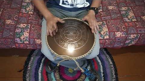 Gubarev drum MINI Overtone "Sriyantra" Akebono scale