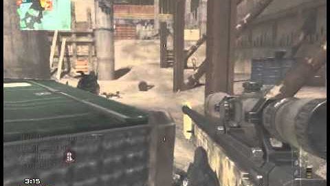 Mw3 | L118A Split Kill Feed And Game Winning Killcam