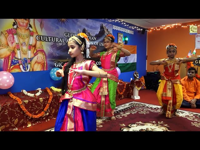 Global Indian Cultural Association celebrated Vasant Panchami celebration at Hanuman temple in NJ.