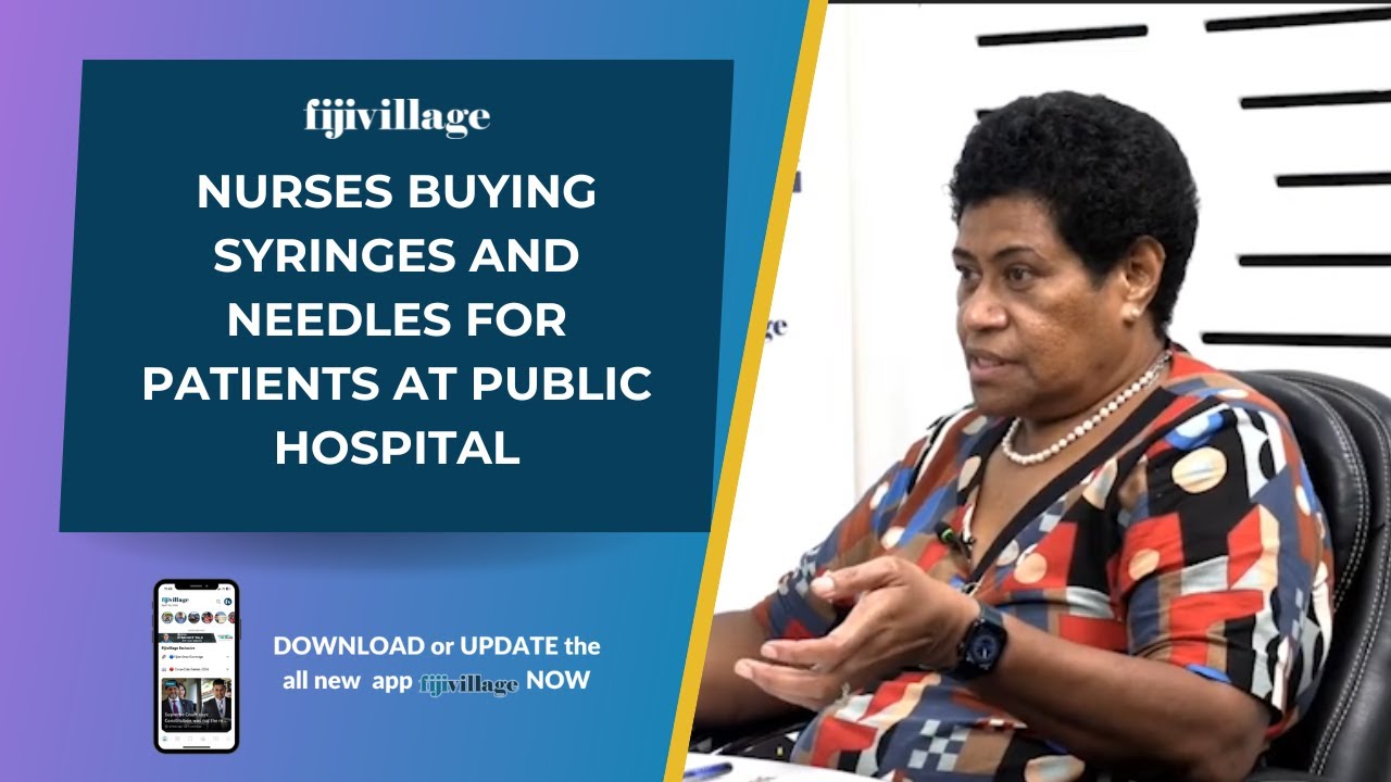 Nurses buying syringes and needles for patients at public hospital