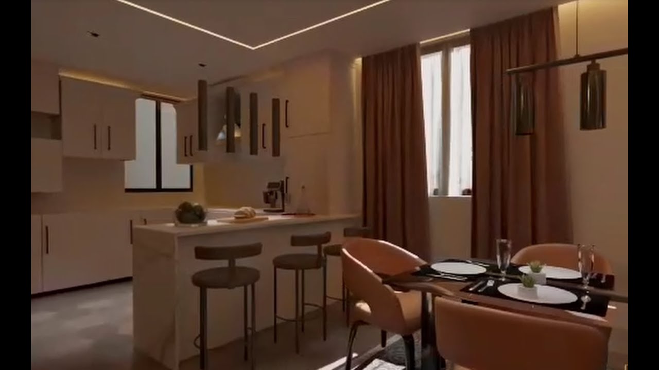 G+3 Interior design and finishing project - YouTube