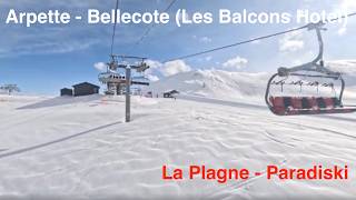 La Plagne - Day 1. Arpette to Bellecote - GoPro Hero13
