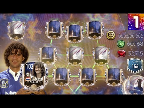 PRIME ICON GULLIT IS HERE! 666 MILLION COINS TEAM UPGRADE U0026 PACK OPENING | POTM #1 | FIFA MOBILE 21