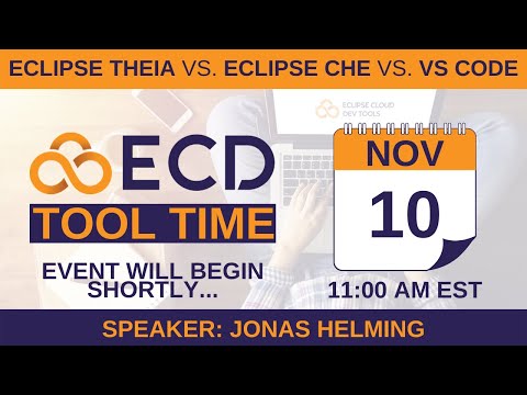 Eclipse Theia vs. Eclipse Che vs. VS Code | ECD Tool Time | Jonas Helming