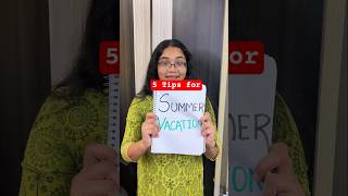 5 Tips for Summer Vacation to Become Best Student #shorts #studytips #students #vacation